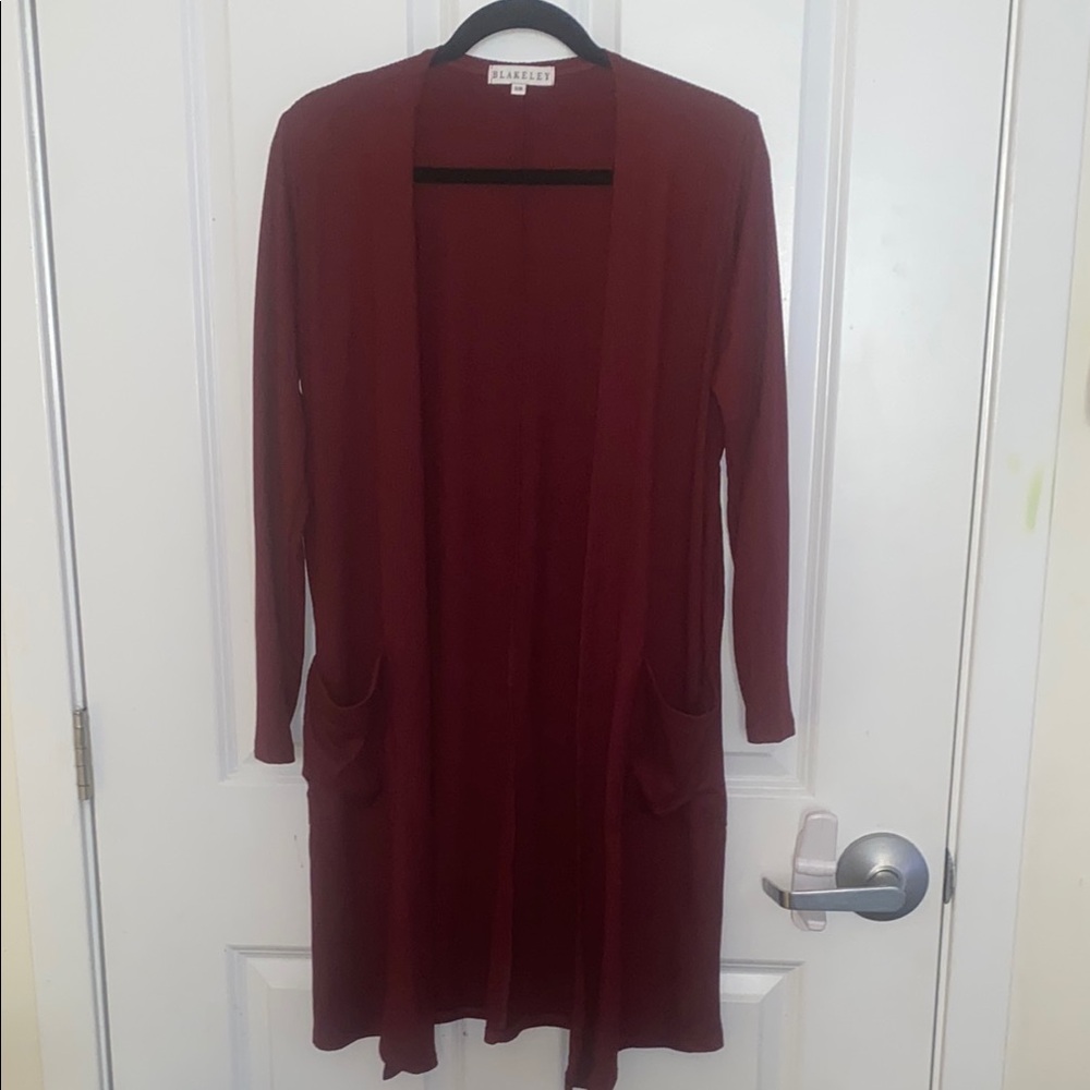 Blakely Maroon Duster